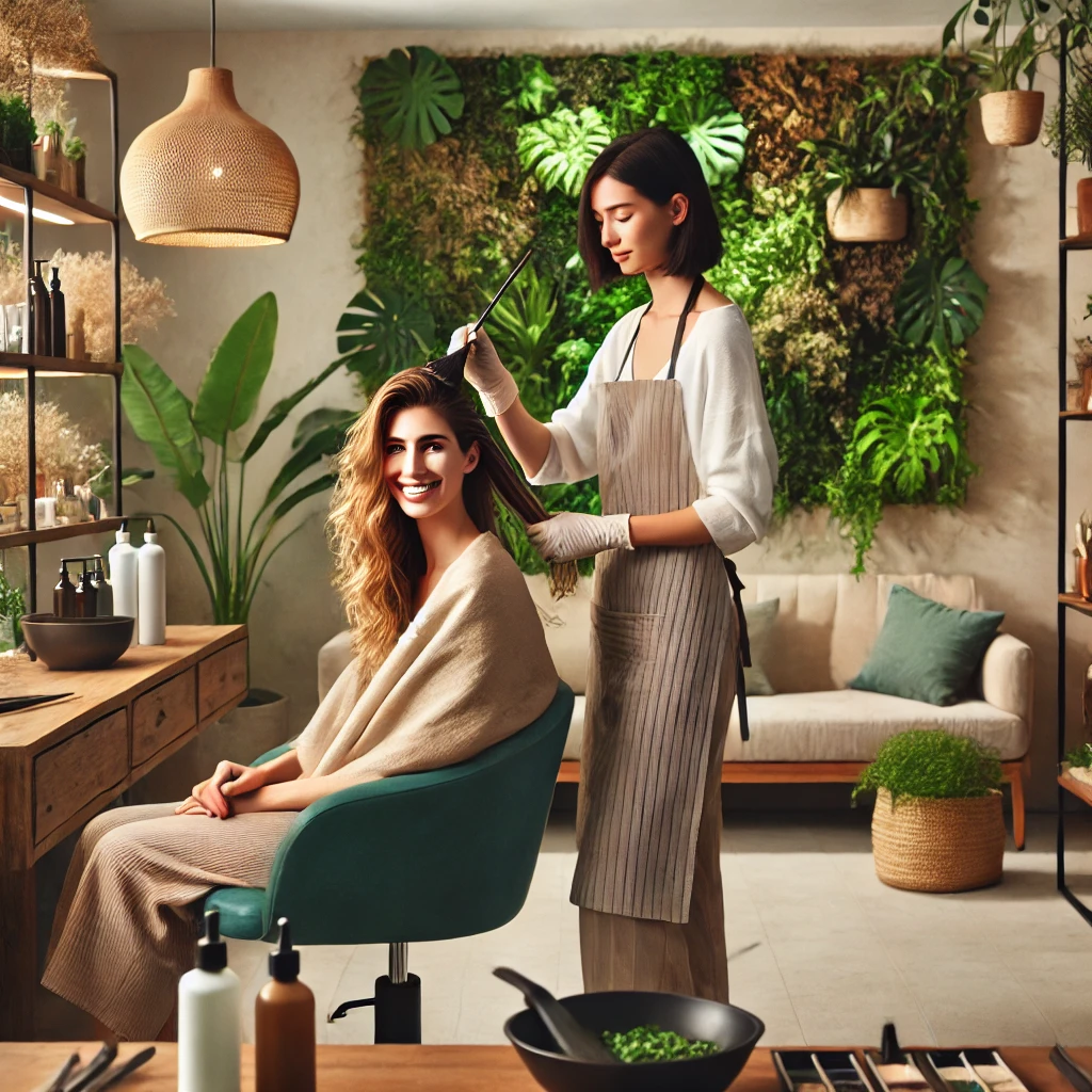 Pourquoi choisir les colorations végétales chez Joelle Coiffure ? 🌿💚